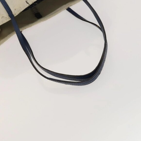 LOUIS VUITTON Cabas MM Tote Bag Canvas Beige Blue - Picture 7 of 15